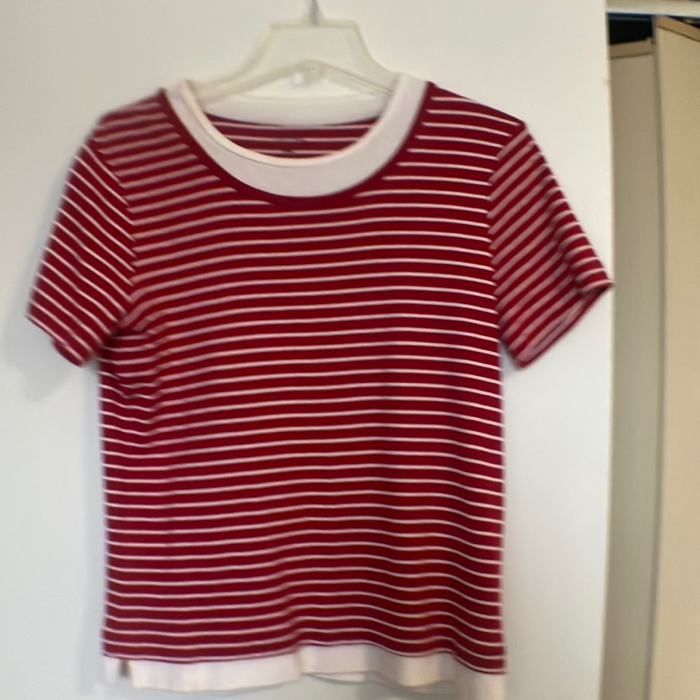 Striped T by White Stagg